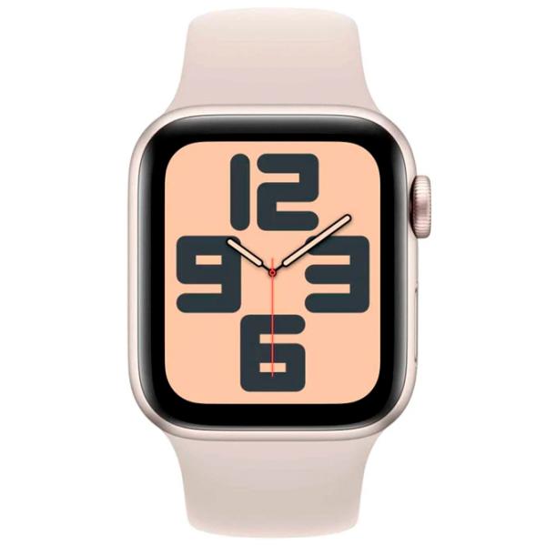 Умные часы Apple Watch SE 2023 1.57"/ 40 мм/ Starlight - Starlight/ MR9V3QI/ A photo 2 Умные часы Apple Watch SE 2023 1.57"/ 40 мм/ Starlight - Starlight/ MR9V3QI/ A photo 2