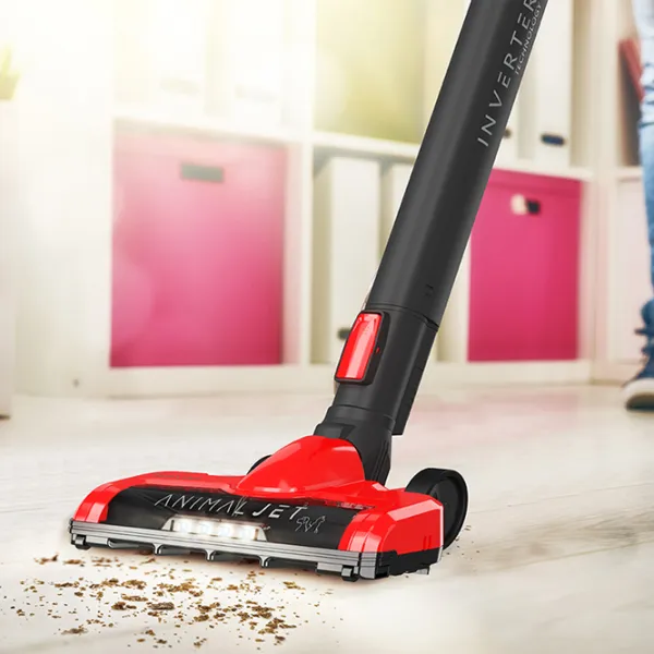 Вертикальный пылесос SHARP SA-VP1551BR-EU Черный Красный photo 4