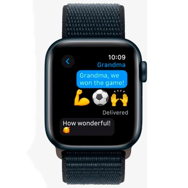 Умные часы Apple Watch SE 2023 1.57"/ 40 мм/ Черный - Midnight Sport/ MRE03QI/ A photo 4 Умные часы Apple Watch SE 2023 1.57"/ 40 мм/ Черный - Midnight Sport/ MRE03QI/ A photo 4