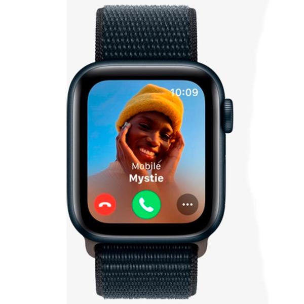 Умные часы Apple Watch SE 2023 1.57"/ 40 мм/ Черный - Midnight Sport/ MRE03QI/ A photo 5 Умные часы Apple Watch SE 2023 1.57"/ 40 мм/ Черный - Midnight Sport/ MRE03QI/ A photo 5
