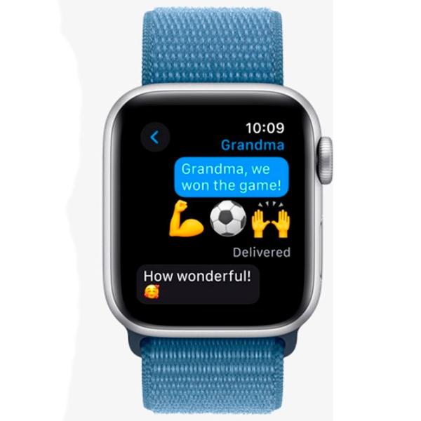 Умные часы Apple Watch SE 2023 1.57"/ 40 мм/ Серебристый - Winter Blue/ MRE33QI/ A photo 3