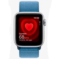 Ceas inteligent Apple Watch SE 2023 1.57"/ 40mm/ Silver - Winter Blue/ MRE33QI/ A photo 4