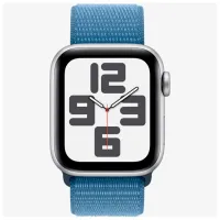 Ceas inteligent Apple Watch SE 2023 1.57"/ 40mm/ Silver - Winter Blue/ MRE33QI/ A photo 5