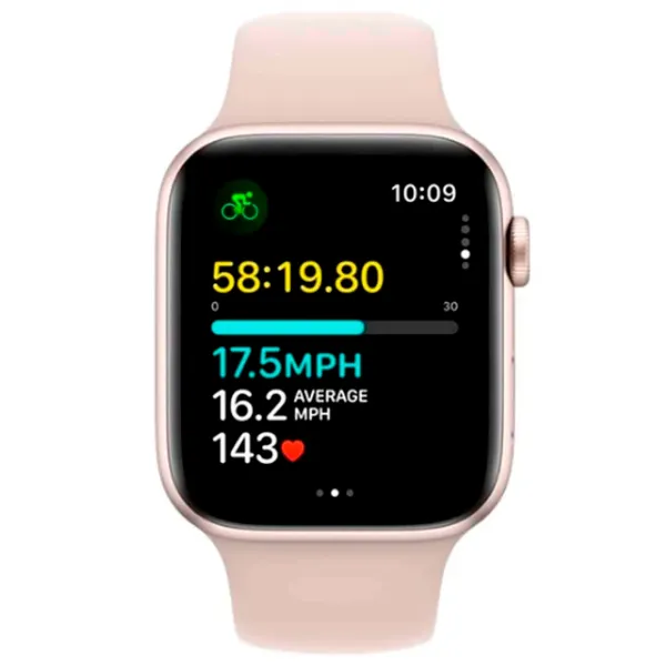 Умные часы Apple Watch SE 2023 1.57"/ 44 мм/ Starlight - Starlight/ MRE53QI/ A photo 5 Умные часы Apple Watch SE 2023 1.57"/ 44 мм/ Starlight - Starlight/ MRE53QI/ A photo 5