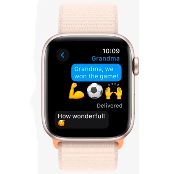 Умные часы Apple Watch SE 2023 1.57"/ 44 мм/ Starlight - Starlight/ MRE63QI/ A photo 4