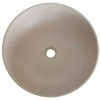 Lavoar Sandonna Circle 440 Rotundă/ deasupra blatului/ Beige photo 2