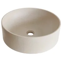 Lavoar Sandonna Circle 440 Rotundă/ deasupra blatului/ Beige photo 3