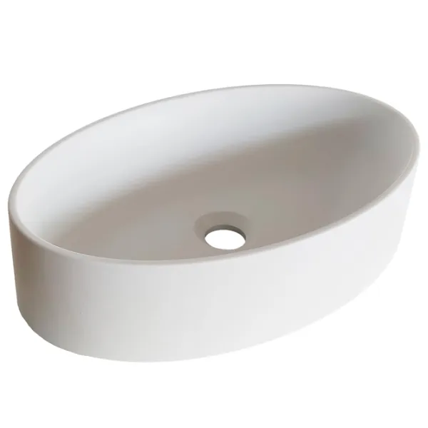 Lavoar Sandonna Arondi 500 Oval/ deasupra blatului/ White photo 2