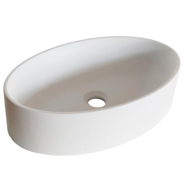 Lavoar Sandonna Arondi 500 Oval/ deasupra blatului/ White photo 2