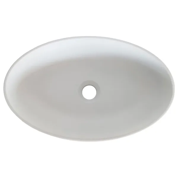 Lavoar Sandonna Arondi 500 Oval/ deasupra blatului/ White photo 3