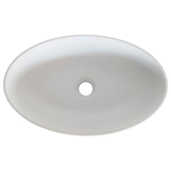 Lavoar Sandonna Arondi 500 Oval/ deasupra blatului/ White photo 3
