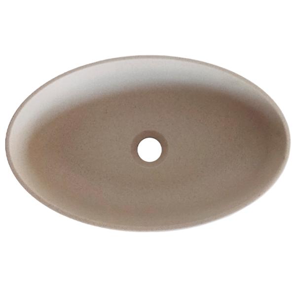 Lavoar Sandonna Arondi 500 Oval/ deasupra blatului/ Beige photo 2 Lavoar Sandonna Arondi 500 Oval/ deasupra blatului/ Beige photo 2