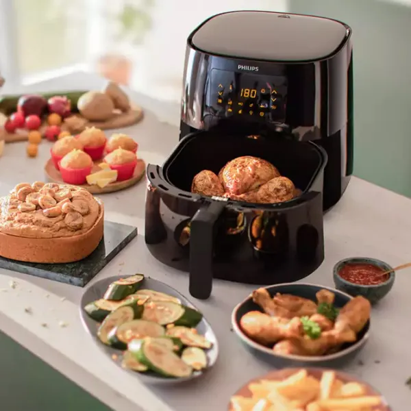 Friteuză-cuptor Philips HD9270/ 90 2000 W/ Black photo 5