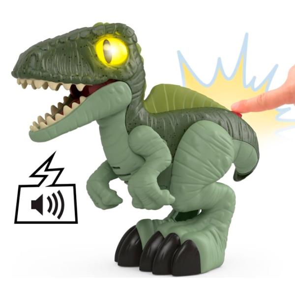 Figurină Mattel Jurassic World Deluxe XL Dino 3+/ Green photo 3 Figurină Mattel Jurassic World Deluxe XL Dino 3+/ Green photo 3