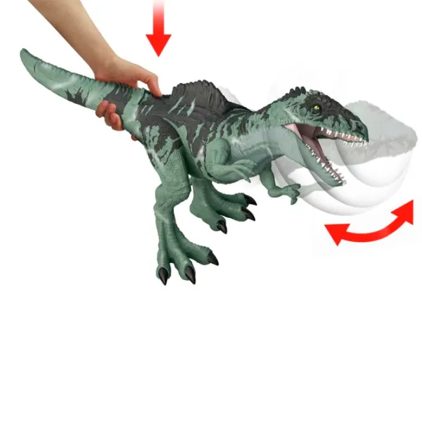 Фигурка Mattel Jurassic World Giganotosaurus 4+/ Зелёный photo 3 Фигурка Mattel Jurassic World Giganotosaurus 4+/ Зелёный photo 3