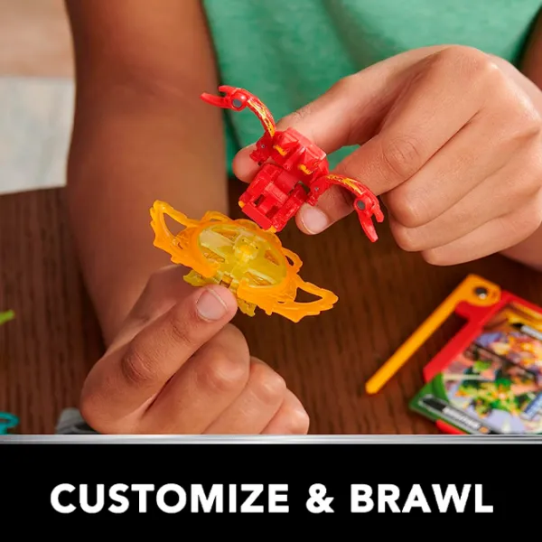 Figurină Spin Master Bakugan Set Dragon 3S1 6+/ Multicolor photo 6 Figurină Spin Master Bakugan Set Dragon 3S1 6+/ Multicolor photo 6