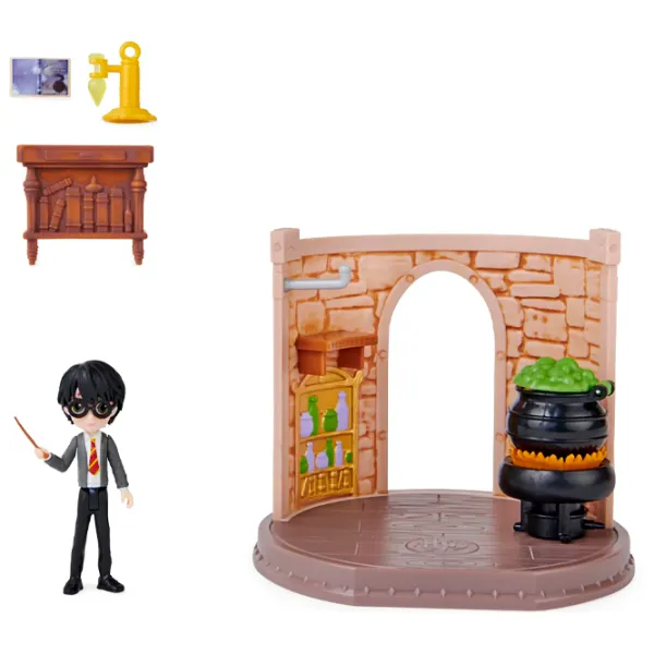 Figurină Spin Master Harry Potter Potions Classroom 5+/ Multicolor photo 2 Figurină Spin Master Harry Potter Potions Classroom 5+/ Multicolor photo 2