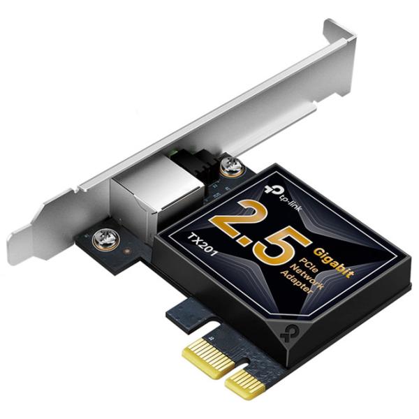 LAN Adapter TP-Link TX201 LAN/ Black photo 2