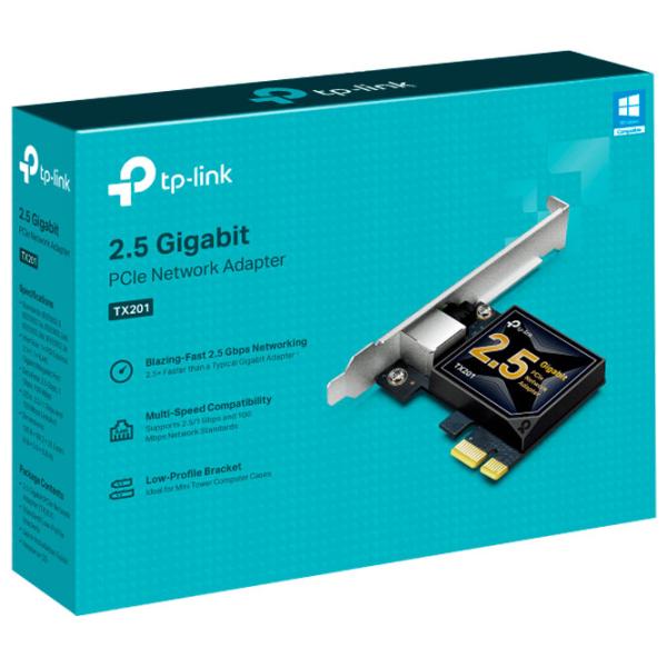 LAN Adapter TP-Link TX201 LAN/ Black photo 5