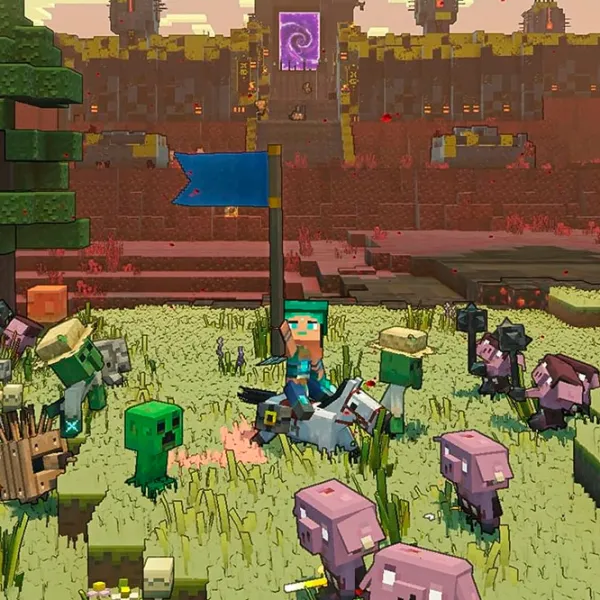 Minecraft Legends - Deluxe Edition Game for PlayStation 5 photo 4