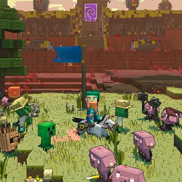 Minecraft Legends - Deluxe Edition Game for PlayStation 5 photo 4