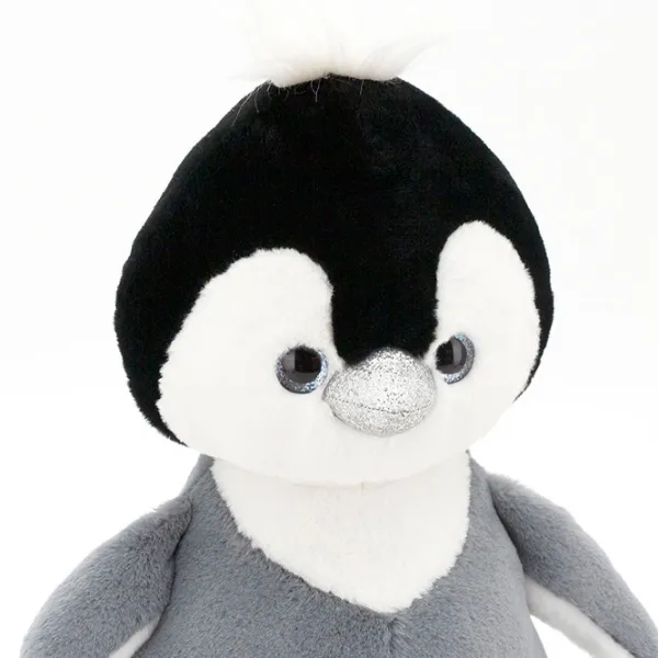 Jucărie moale Orange Toys Fluffy the Grey Penguin 4752218004863 3+/ Grey photo 3