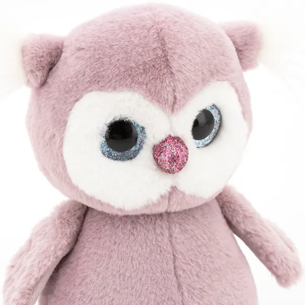 Jucărie moale Orange Toys Fluffy the Lilac Owlet 4752218005006 3+/ Purple photo 3