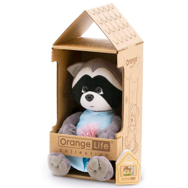Jucărie moale Orange Toys Daisy the Raccoon Flower 4752218001534 3+/ Grey photo 5 Jucărie moale Orange Toys Daisy the Raccoon Flower 4752218001534 3+/ Grey photo 5