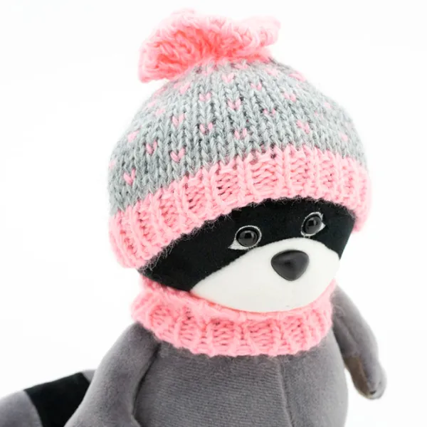 Jucărie moale Orange Toys Daisy the Raccoon Sweet Candy 4752218005631 3+/ Grey photo 4