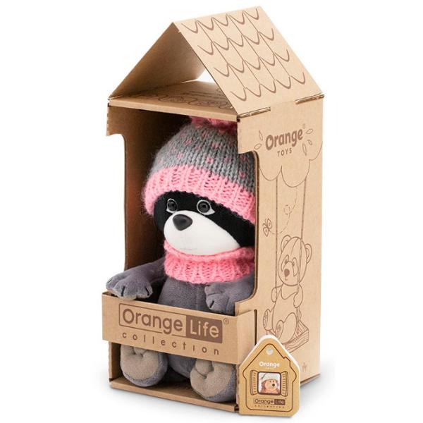 Jucărie moale Orange Toys Daisy the Raccoon Sweet Candy 4752218005631 3+/ Grey photo 5