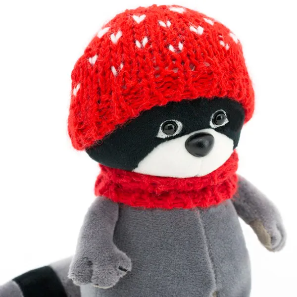 Jucărie moale Orange Toys Daisy the Raccoon Cranberry Syrup 4752218005617 3+/ Grey photo 4 Jucărie moale Orange Toys Daisy the Raccoon Cranberry Syrup 4752218005617 3+/ Grey photo 4
