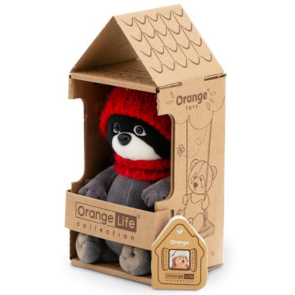 Jucărie moale Orange Toys Daisy the Raccoon Cranberry Syrup 4752218005617 3+/ Grey photo 5 Jucărie moale Orange Toys Daisy the Raccoon Cranberry Syrup 4752218005617 3+/ Grey photo 5