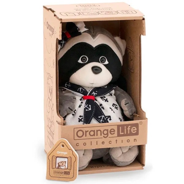 Jucărie moale Orange Toys Daisy the Raccoon Sailor-girl 4752218010109 3+/ Grey photo 6