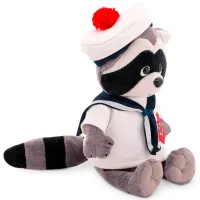 Jucărie moale Orange Toys Denny the Raccoon Sailor 4752218010130 3+/ Grey photo 2