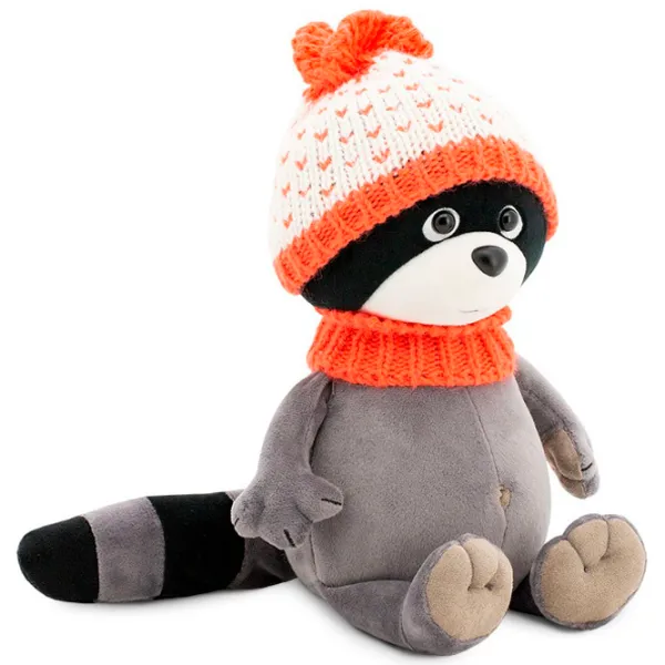 Jucărie moale Orange Toys Denny the Raccoon Orange Fresh 4752218005747 3+/ Grey photo 2 Jucărie moale Orange Toys Denny the Raccoon Orange Fresh 4752218005747 3+/ Grey photo 2