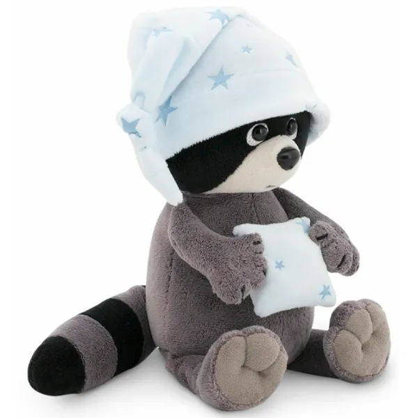 Jucărie moale Orange Toys Denny the Raccoon Sweet Dreams 4752218007383 3+/ Grey photo 2