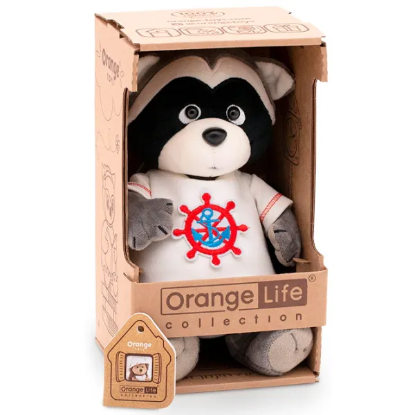 Jucărie moale Orange Toys Denny the Raccoon Sea Voyage 4752218010147 3+/ Grey photo 6 Jucărie moale Orange Toys Denny the Raccoon Sea Voyage 4752218010147 3+/ Grey photo 6