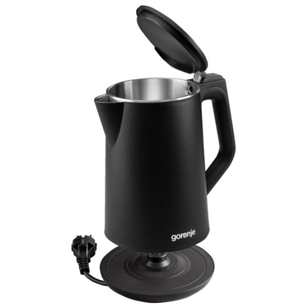 Ceainic electric Gorenje K15DWBK 1.5l / Ascuns / Black photo 2