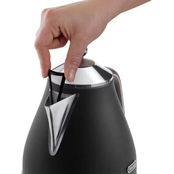 Ceainic electric DeLonghi KBOV2001 1.7l / Ascuns / Black photo 3
