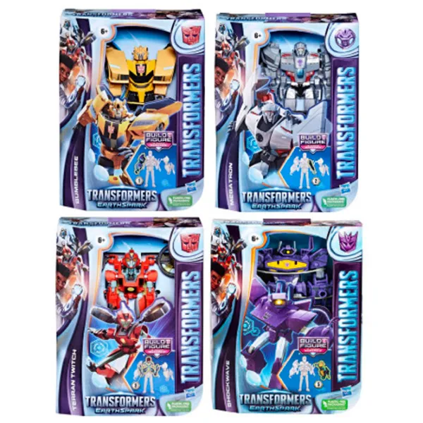 Figurine Hasbro Transformers Earthspark Figure Terran Deluxe 6+/ Multicolor photo 6 Figurine Hasbro Transformers Earthspark Figure Terran Deluxe 6+/ Multicolor photo 6