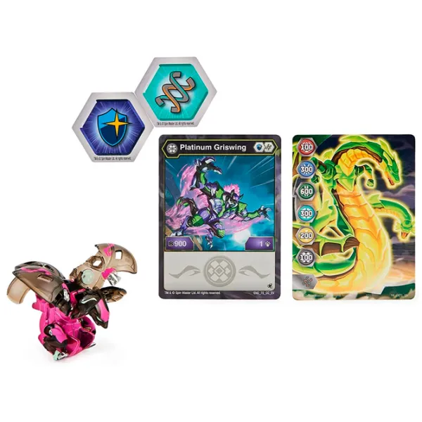 Figurine Spin Master Bakugan Platinum Griswing 6+/ Multicolor photo 4 Figurine Spin Master Bakugan Platinum Griswing 6+/ Multicolor photo 4
