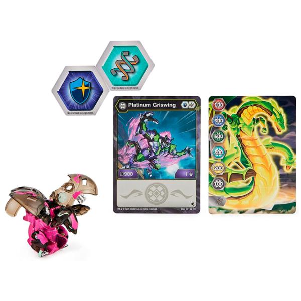 Figurine Spin Master Bakugan Platinum Griswing 6+/ Multicolor photo 4 Figurine Spin Master Bakugan Platinum Griswing 6+/ Multicolor photo 4