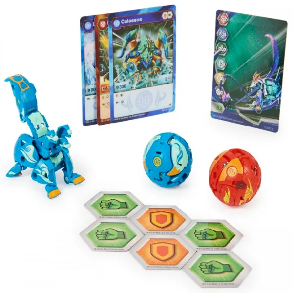 Figurine Spin Master Bakugan Pachet Starter 6 6+/ Multicolor photo 2 Figurine Spin Master Bakugan Pachet Starter 6 6+/ Multicolor photo 2