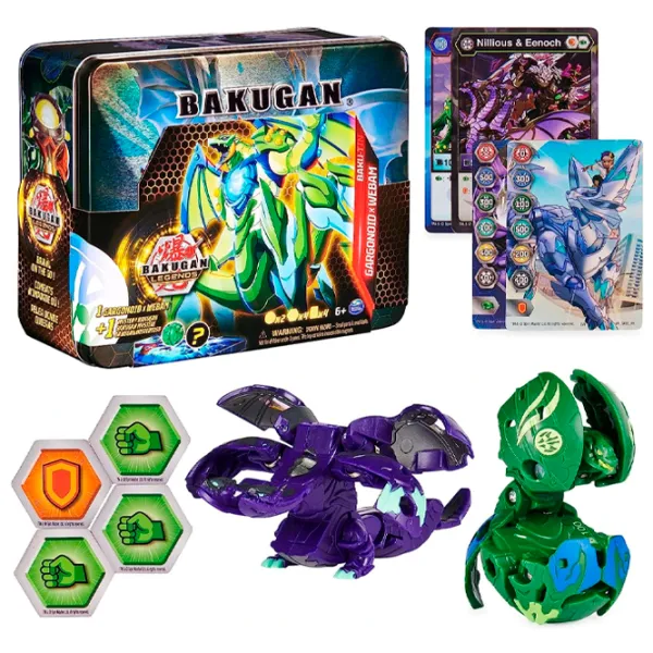 Фигурки Spin Master Bakugan Collectors Tin 6+/ Разноцветный photo 3 Фигурки Spin Master Bakugan Collectors Tin 6+/ Разноцветный photo 3