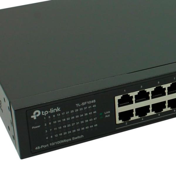Switch TP-Link TL-SF1048 Black photo 6