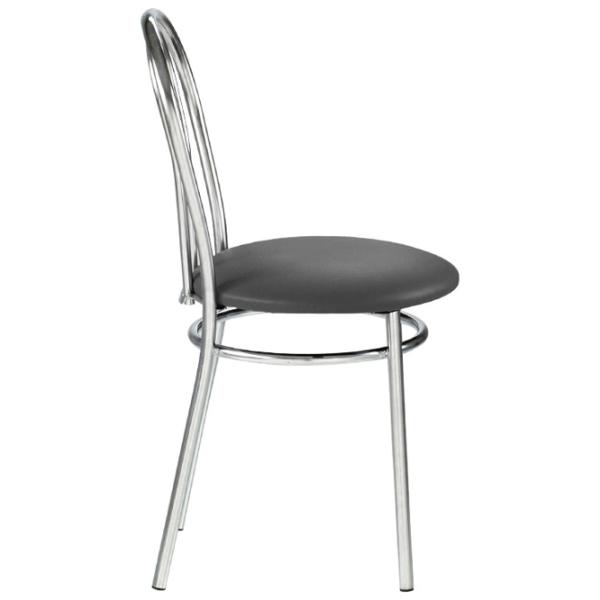 Scaun de bucătărie Nowy Styl Tulipan V-4 Piele artificială/ Black photo 3