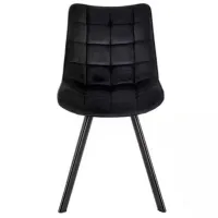 Scaun de bucătărie Halmar K332 Catifea/ Black photo 2