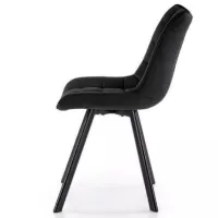 Scaun de bucătărie Halmar K332 Catifea/ Black photo 3