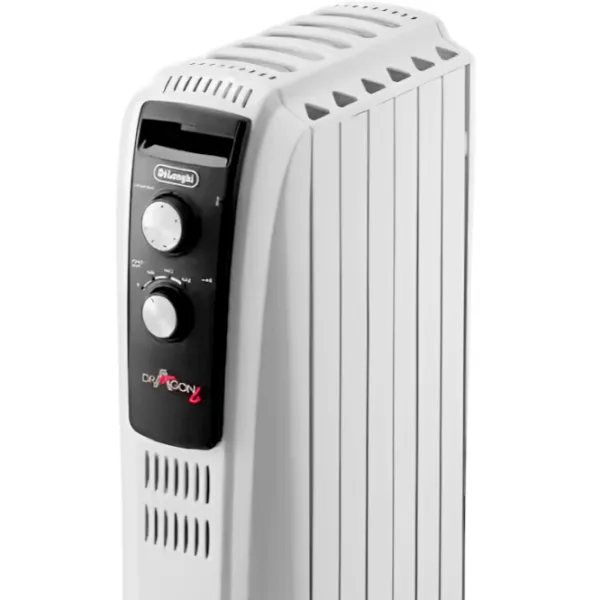 Calorifer electric cu ulei DeLonghi Dragon 4 TRD40615 1500 W/ White photo 3