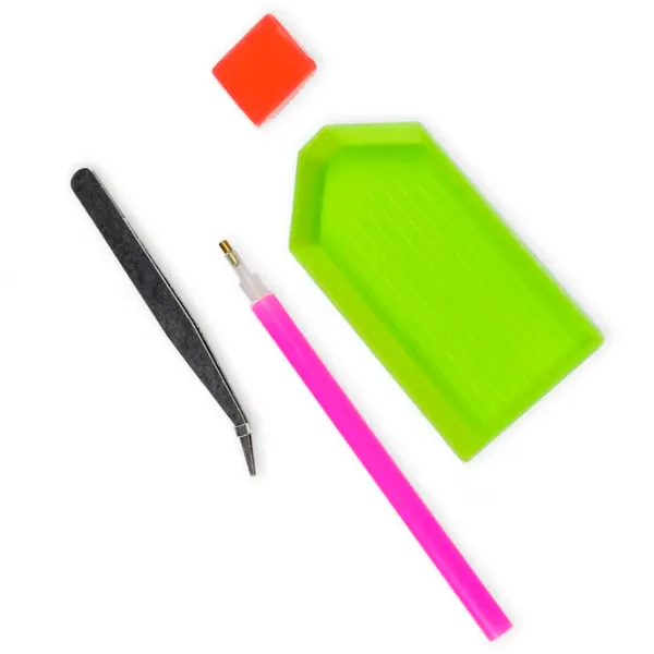 Pictură pe numere Strateg Inima verde FA40801 50 x 40 cm/ Verticală photo 2